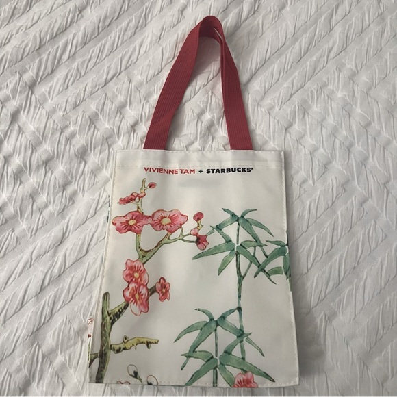 Starbucks x Vivienne Tam Limited Edition Tote Bag - Picture 3 of 7